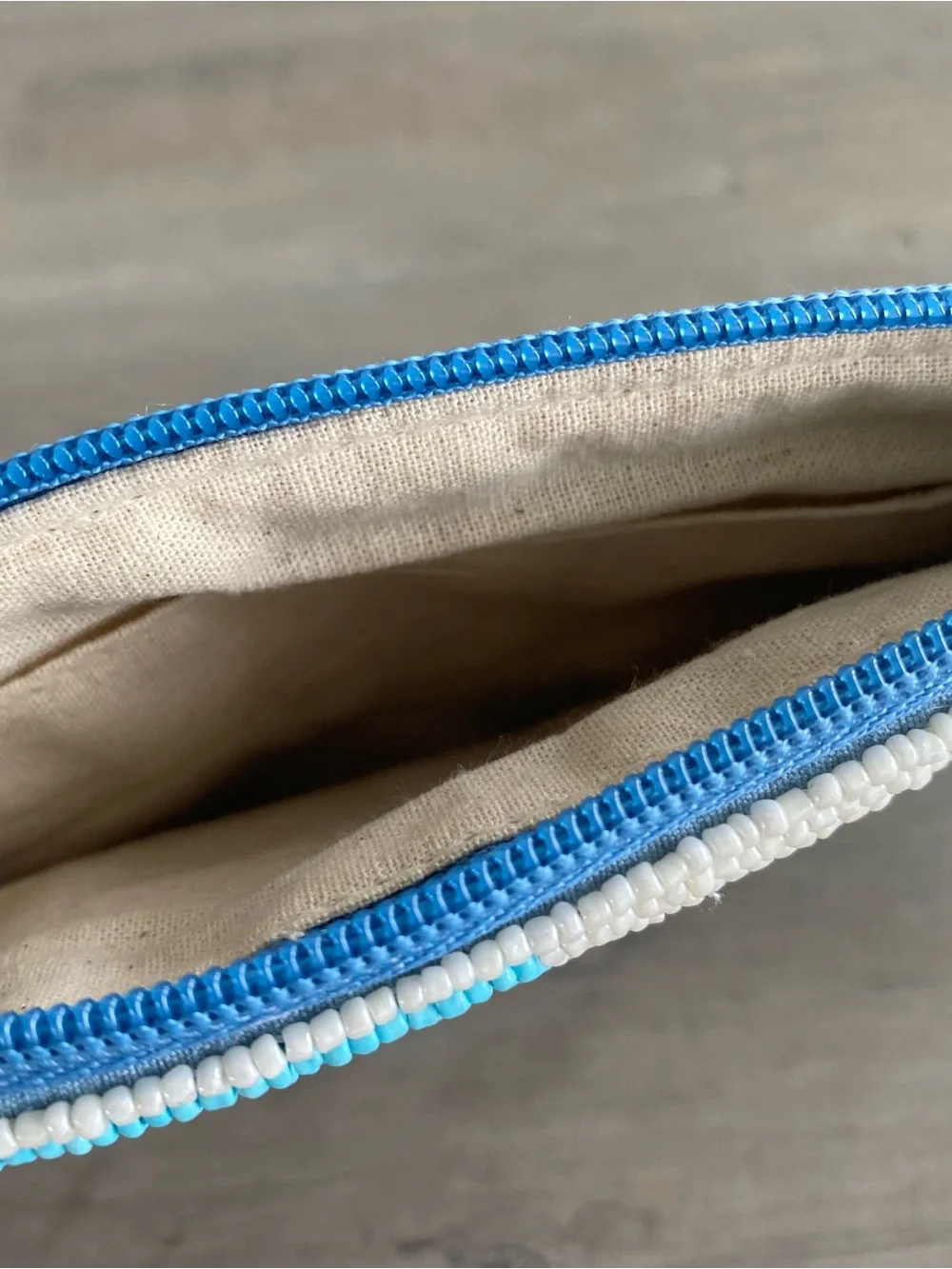 Beaded wristlet